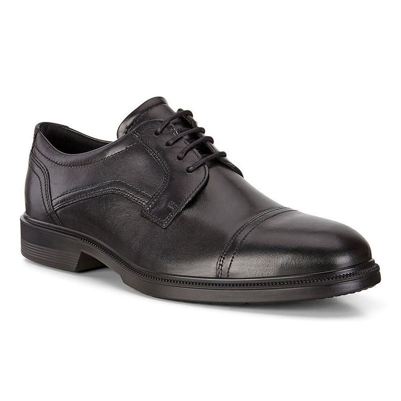 Zapatos De Vestir Ecco Citytray Para Hombre,Negras,931785-EYM